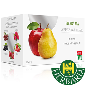 Fruit Herbaria - Apple and Pear - tea with peaces of fruits 20 x 2g