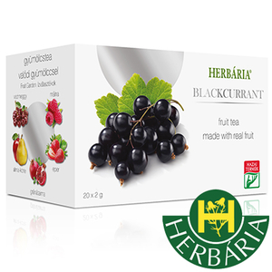 Fruit Herbaria - Blackcurrant -  tea with peaces of fruits 20 x 2g