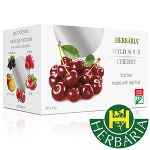 Fruit Herbaria - Wild Cherry - tea with peaces of fruits 20 x 2g