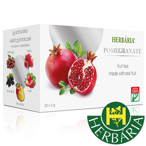 Fruit Herbaria - Pomegranate - tea with peaces of fruits 20 x 2g