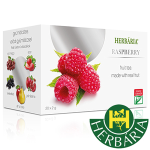 Fruit Herbaria - Raspberry -  tea with peaces of fruits 20 x 2g